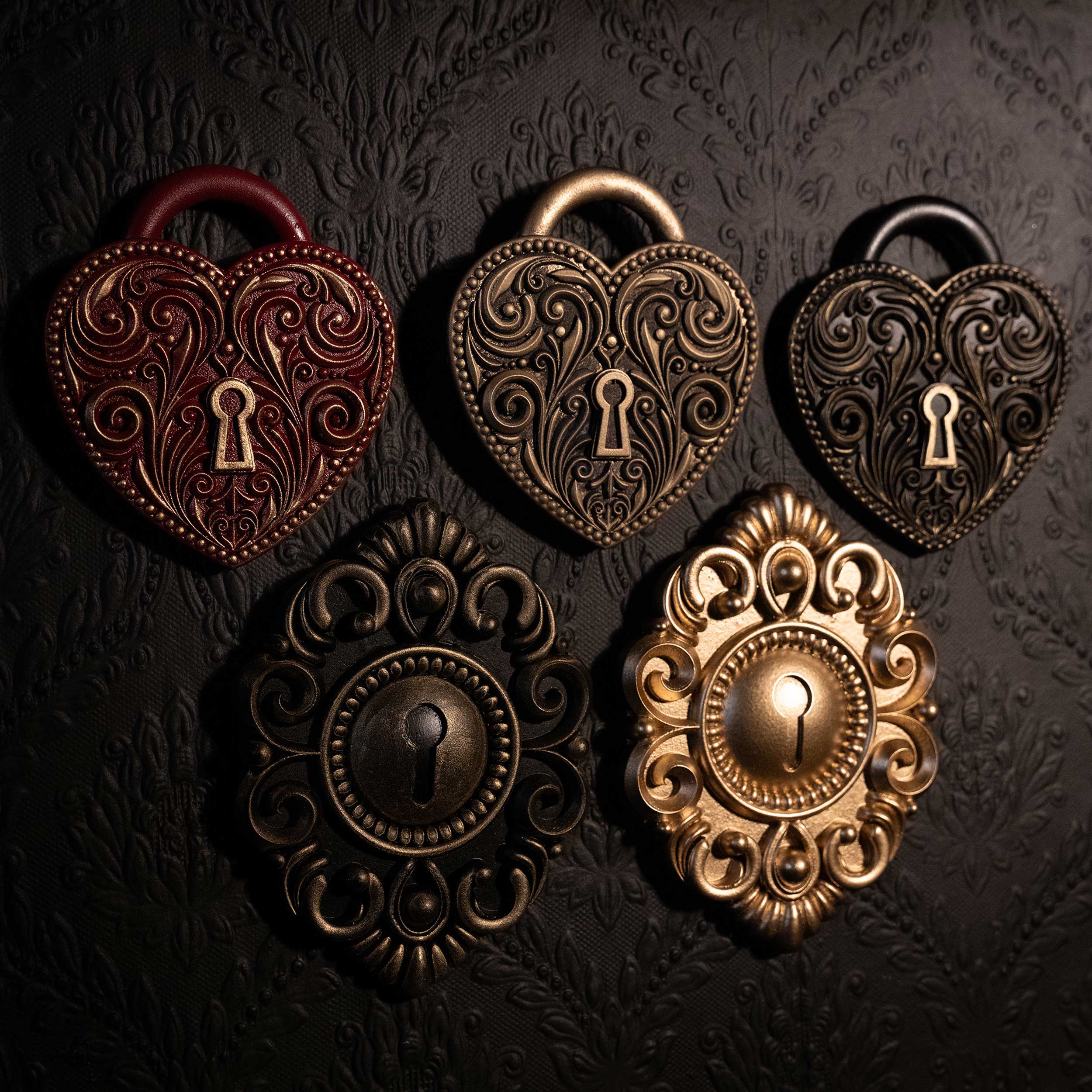 Baroque Lock Wall Plaque - Image 5