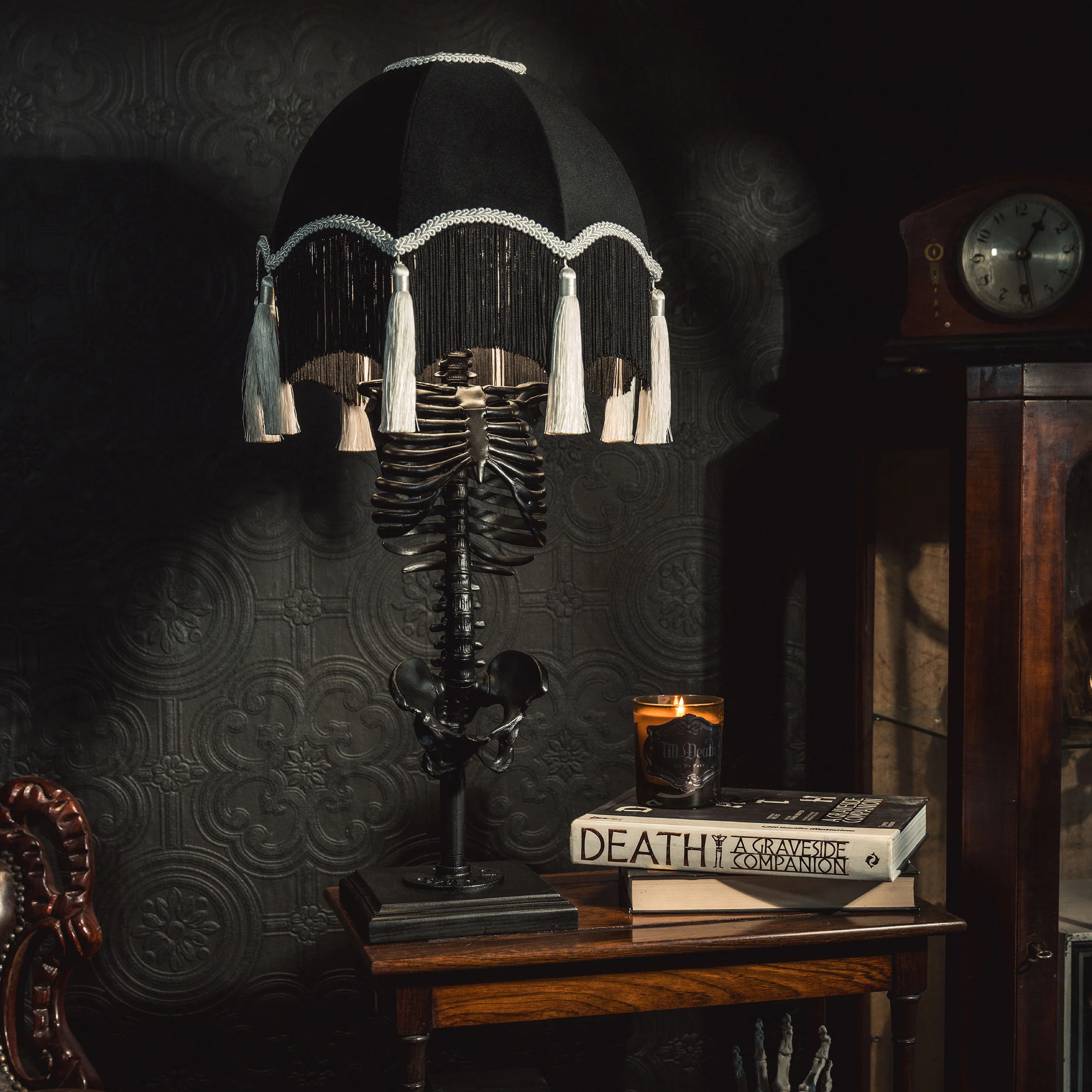 Baroque Skeleton Lamp - Cruella Edition by The Blackened Teeth - Image 3