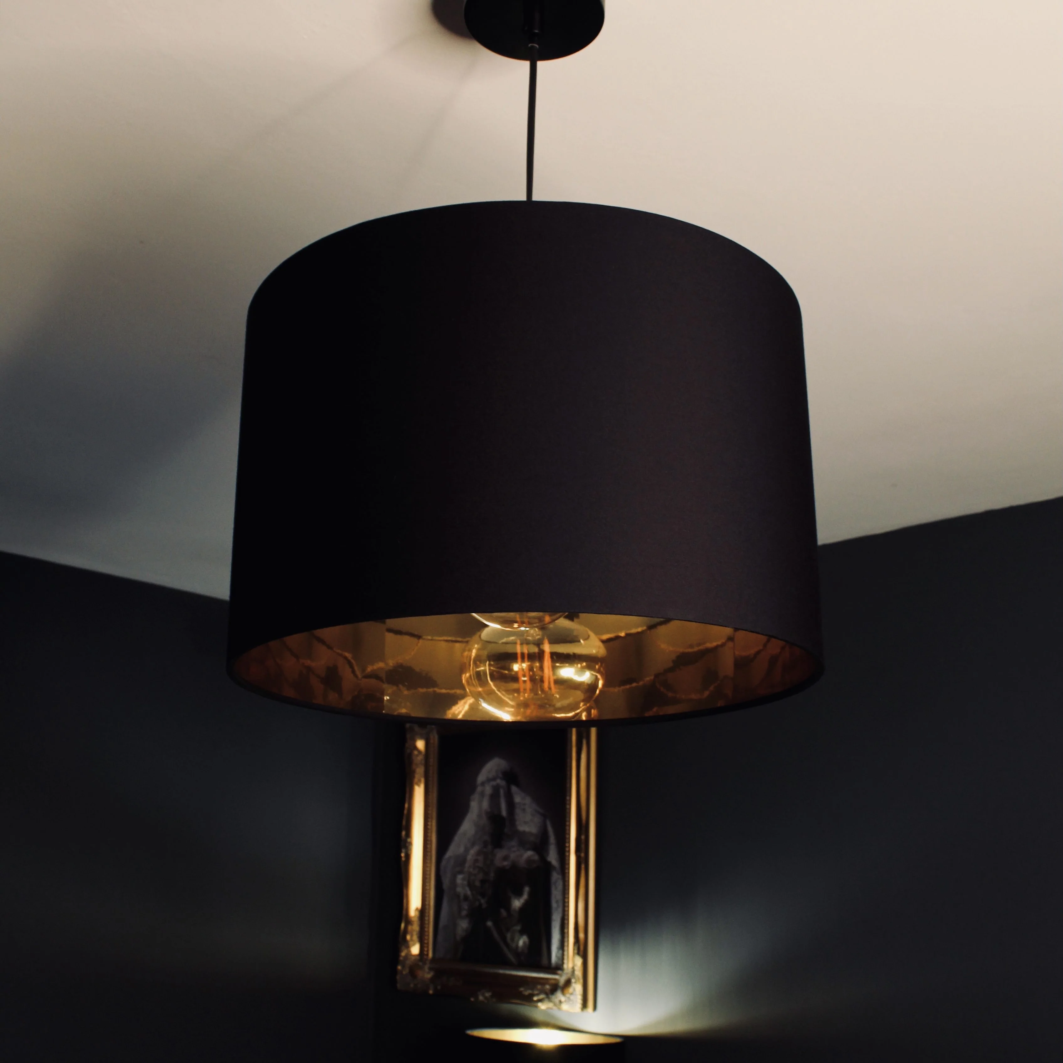 Black Gold Lampshade - Image 3