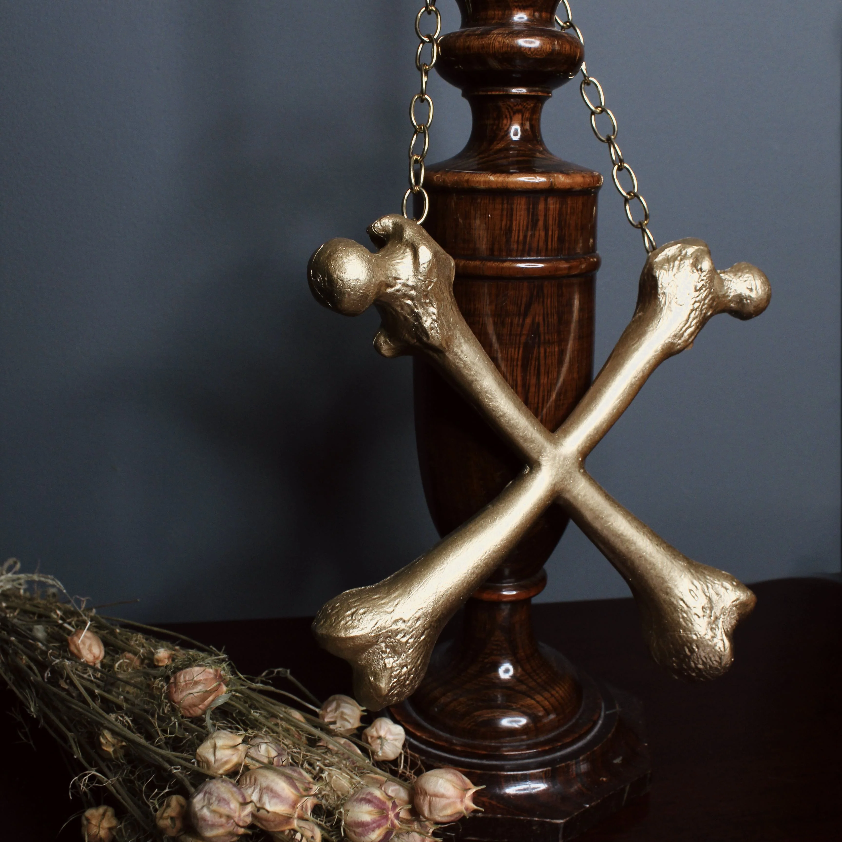 Crossbones Gothic Wall Decor - Image 4