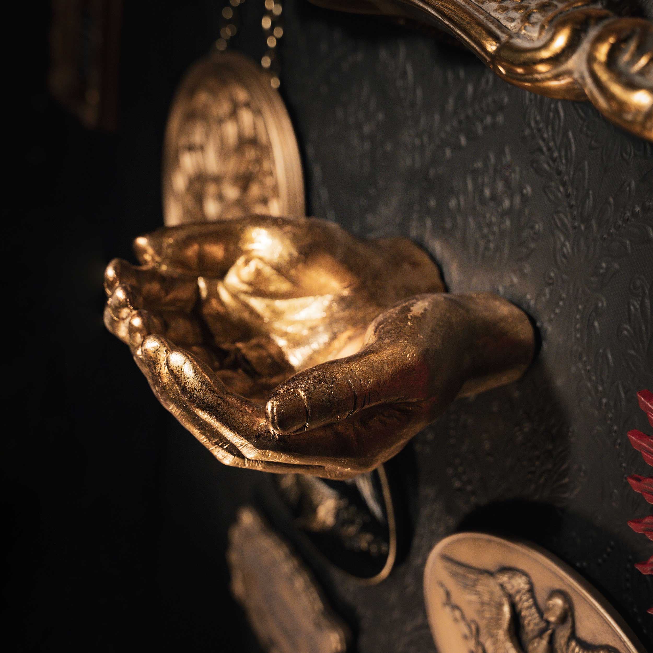 Gold Hands Wall Bowl - Image 5