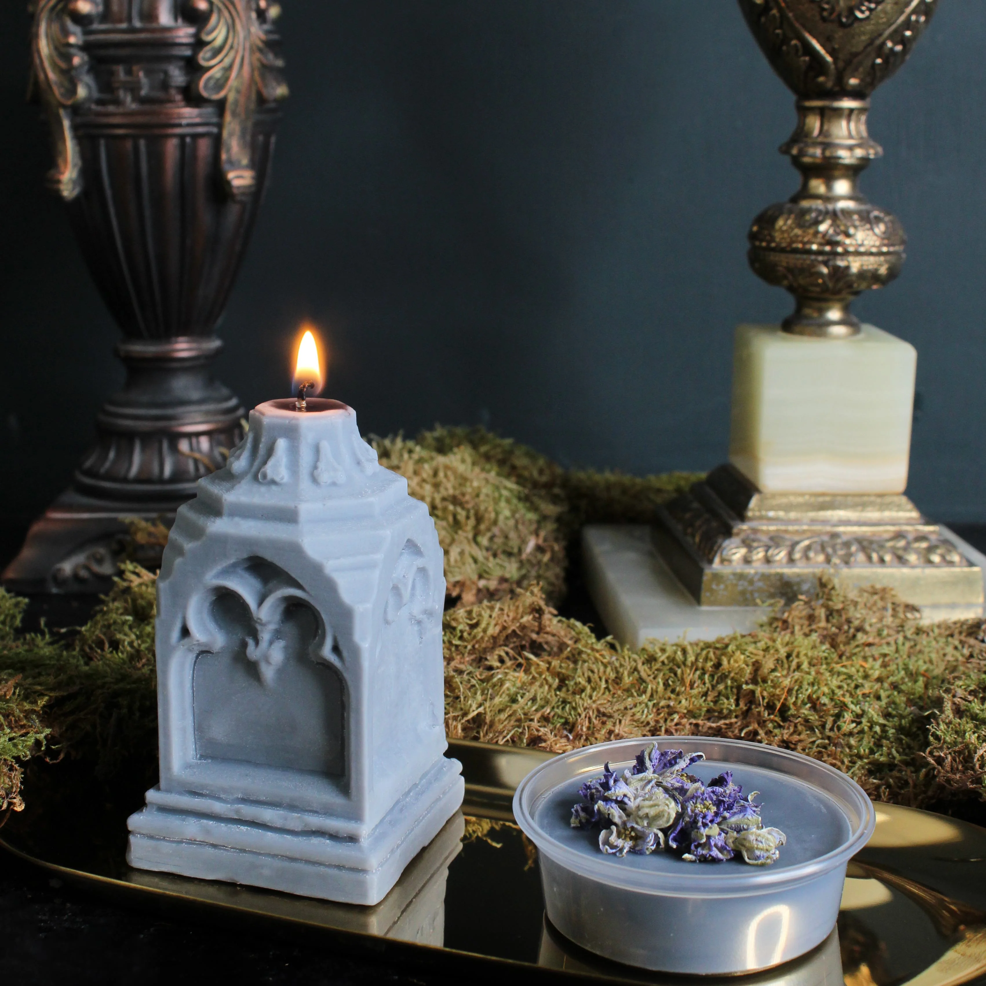 Gravemarker Gothic Candle - Image 3