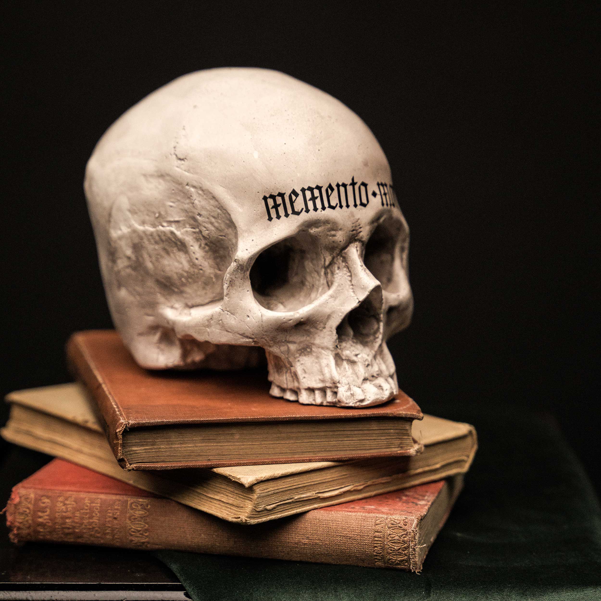 Memento Mori Skull Ornament - Image 3