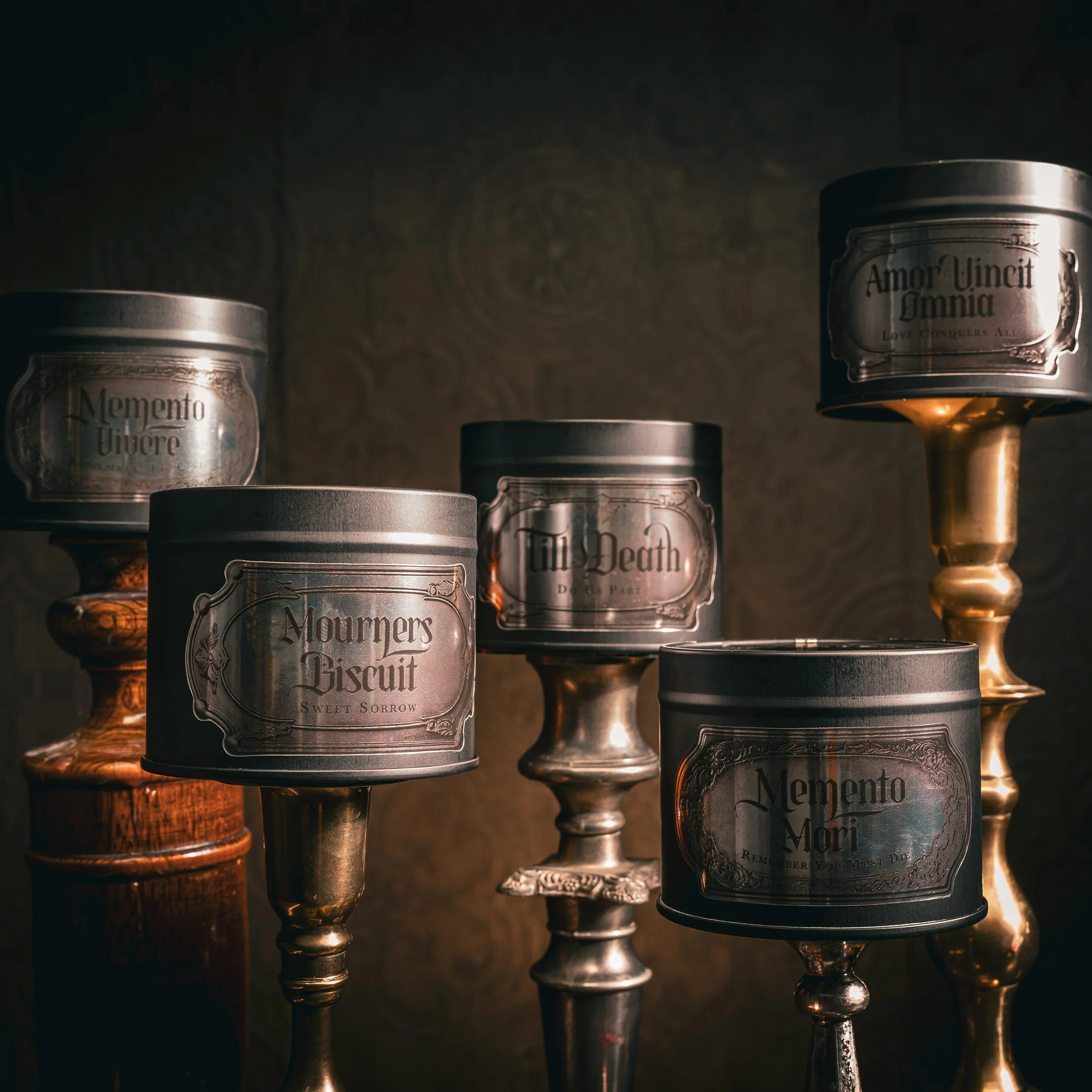Memento Mori Tin Candle - Image 4