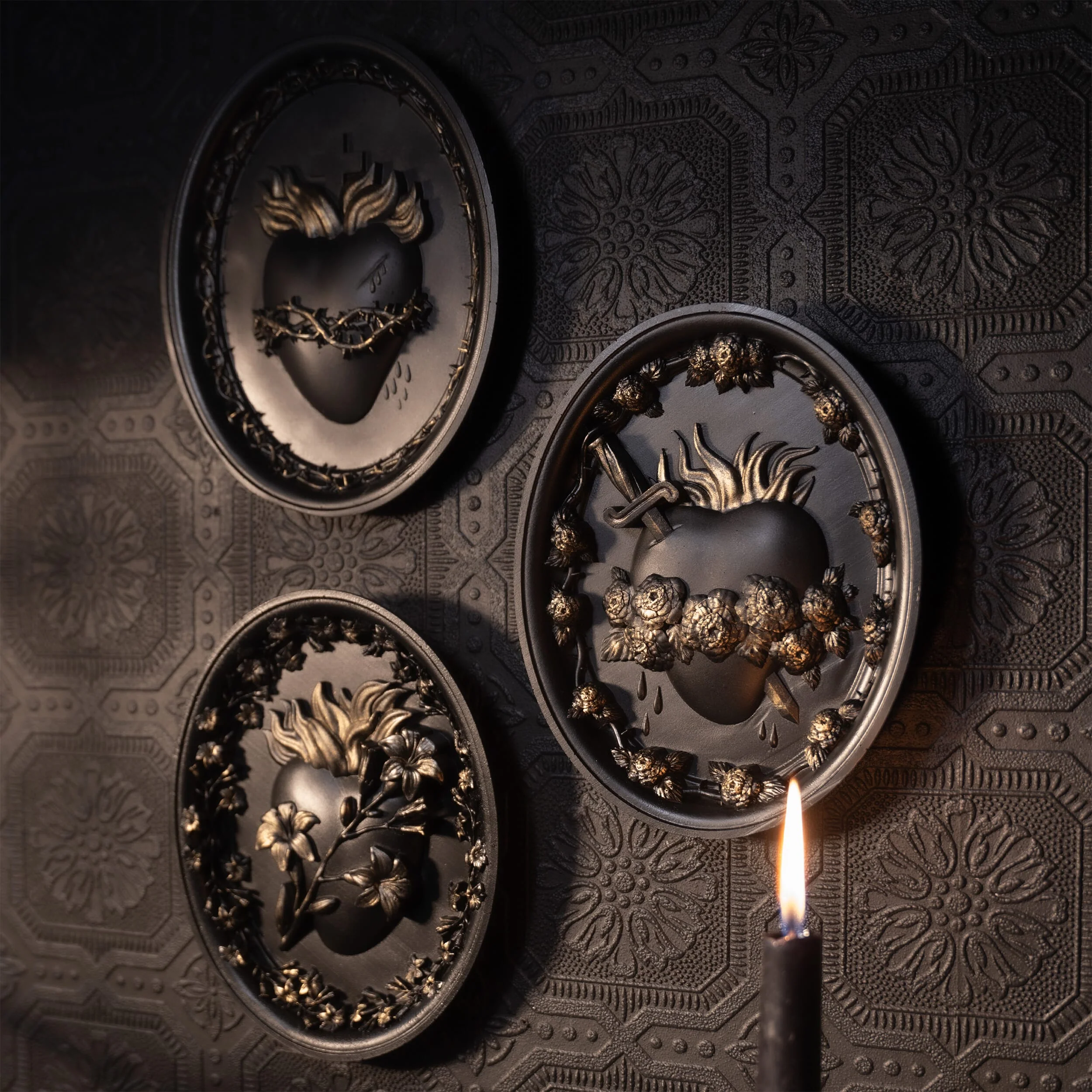 Sacred Heart Wall Plaque - Lily Edition - Image 3