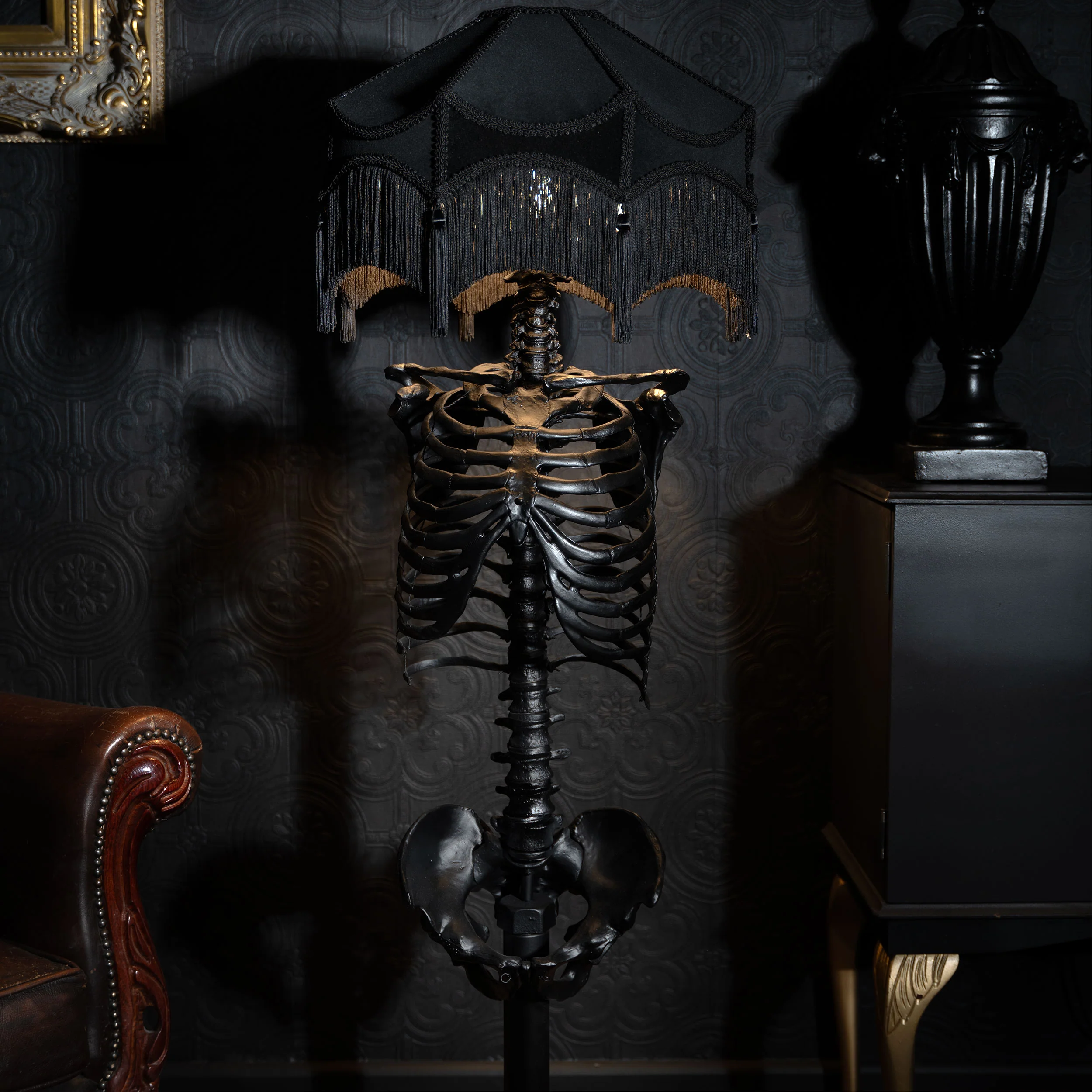 The Skeleton Floor Lamp - Jetta Baroque Edition by The Blackened Teeth - Image 3