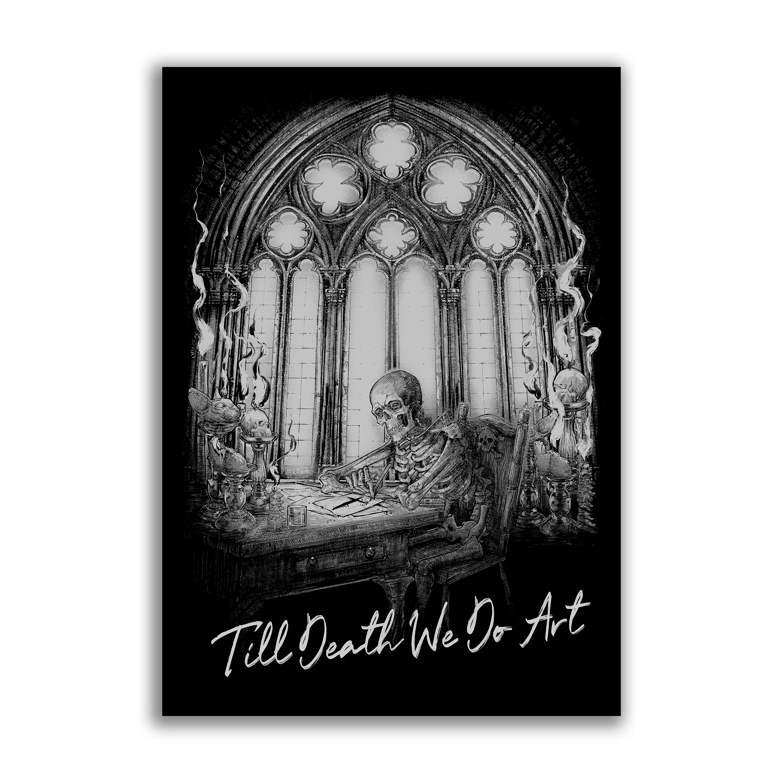 Till Death We Do Art Print - Image 3